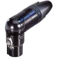 Neutrik NC3FRX-BAG XLR-connector Bus, haaks Aantal polen: 3 Zwart 1 stuk(s) Neutrik NC3FRX-BAG XLR-connector Bus, haaks Aantal polen: 3 Zwart 1 stuk(s)