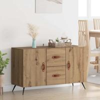 Dressoir met lade Artisan Eiken 100 x 36 x 60 cm Bewerkt hout