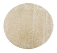 LABEL51 Rond Vloerkleed 'Mila' 200cm, kleur Zand