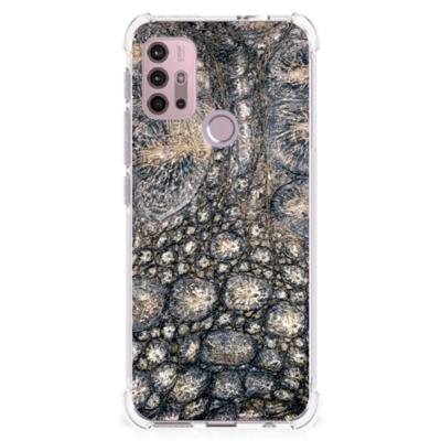 Motorola Moto G30 | G20 | G10 Case Anti-shock Krokodillenprint Motorola Moto G30 | G20 | G10 Case Anti-shock Krokodillenprint