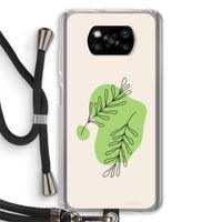 Beleaf in you: Xiaomi Poco X3 NFC Transparant Hoesje met koord