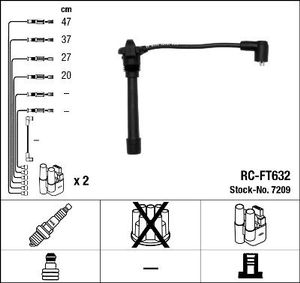 Bougiekabelset RCFT632