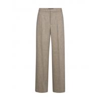 Mos Mosh - Beige | Dames | Broek | Beige | 44 | regular | Kamst mode