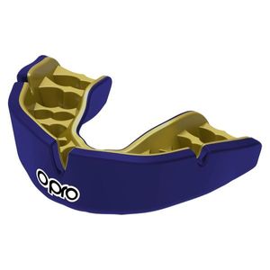 OPRO 790000 Instant Custom Dentist Fit Mouthguard - Navy/Gold - SR