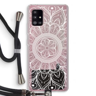 Roses Are Red: Samsung Galaxy A51 5G Transparant Hoesje met koord