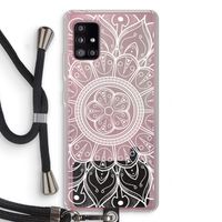 Roses Are Red: Samsung Galaxy A51 5G Transparant Hoesje met koord
