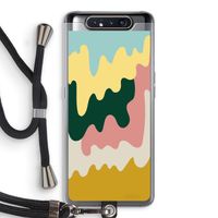 Baar B: Samsung Galaxy A80 Transparant Hoesje met koord