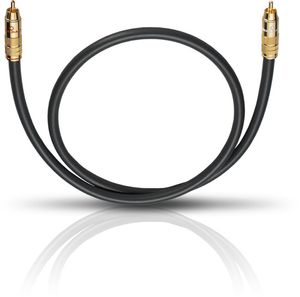 OEHLBACH NF 214 Sub 300 audio kabel 3 m RCA Zwart, Antraciet