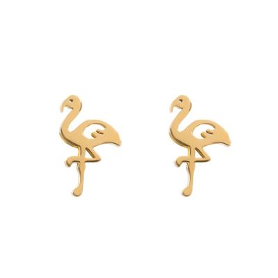 iXXXi Oorbellen Flamingo Goud