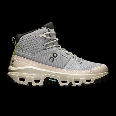 ON Cloudrock Mid Waterproof Hoge Wandelschoen Dames Alloy | Ice 36,5