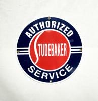 Studebaker Authorized Service Emaille Bord