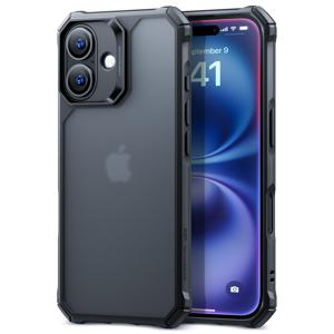 iPhone 16 Air Armor Clear Case Frosted Black