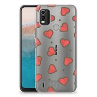 Nokia C21 Plus TPU bumper Hearts