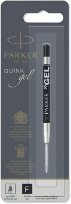 Parker Quink Gel vulling voor balpen fijn, zwart, op blister