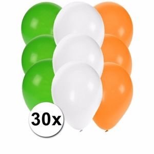 Ierse ballonnen pakket 30x   -