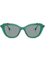 Swarovski lunettes de soleil à monture papillon - Vert