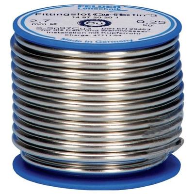 Felder Cu-Rotin® 3 Soldeertin, loodvrij Spoel Sn97Cu3 0.250 kg 2.7 mm