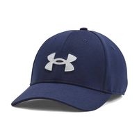 Under Armour Pet Donkerblauw Wit - thumbnail