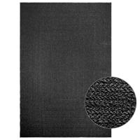 VidaXL Vloerkleed zizur binnen en buiten 200x290cm jute look antraciet
