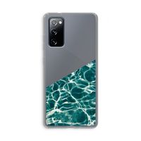 Weerkaatsing water: Samsung Galaxy S20 FE / S20 FE 5G Transparant Hoesje