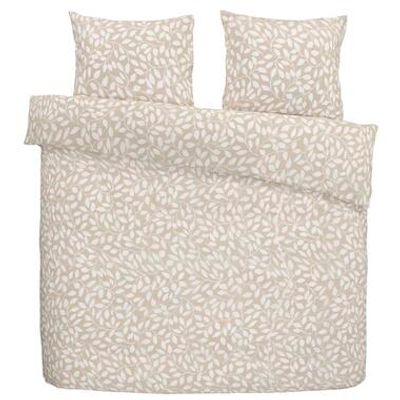 Dekbedovertrek Jolie - zand - 200x200/220 cm