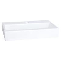 Differnz Flat Small fontein keramiek - 38 x 24 x 7 cm - wit
