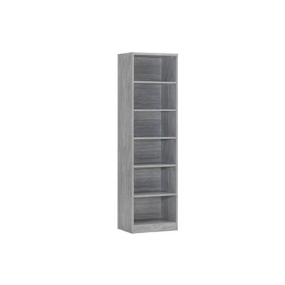 Hoge open kast Roan Grijze Eik L