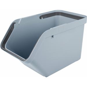 Sunware Sigma Home sorteer bak - afvalbak - blauw - stapelbaar - 30L - 49 x 27 x 30 cm