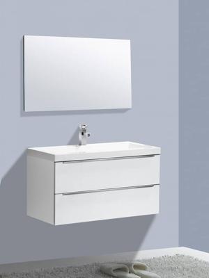 Badmeubel Senza 100 Hoogglans Wit