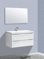 Badmeubel Senza 100 Hoogglans Wit