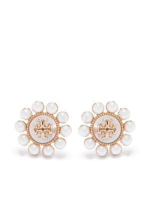 Tory Burch puces d'oreilles Kira Flower