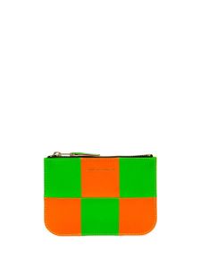 Comme Des Garçons Wallet pochette Fluo Square zippée - Vert