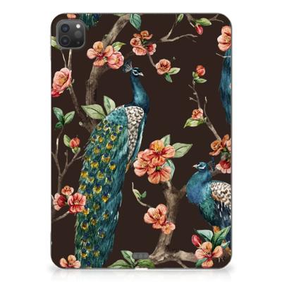 iPad Pro 11 (2024) Back Case Pauw met Bloemen iPad Pro 11 (2024) Back Case Pauw met Bloemen
