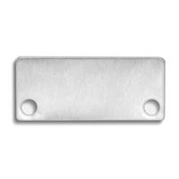 Eindkap E43 grijs voor LED profiel PN4