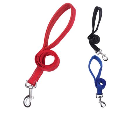 Nobleza Hondenriem - Nylon - Reflecterend - Gevoerd handvat - 120 cm x 25 mm