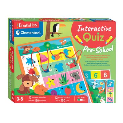 Clementoni education interactieve quiz pre-school leerspel