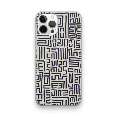 Moroccan Print: iPhone 12 Pro Transparant Hoesje