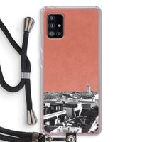Marrakech Skyline : Samsung Galaxy A51 5G Transparant Hoesje met koord