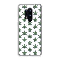 Weed: OnePlus 8 Pro Transparant Hoesje