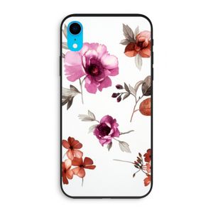 Geschilderde bloemen: iPhone XR Biologisch afbreekbaar hoesje