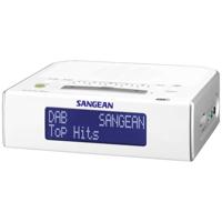 Sangean DCR-89+ Wekkerradio DAB+, VHF (FM) AUX Wit