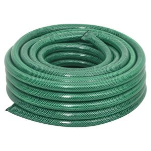 vidaXL Tuinslang met koppelingsset 0,75'' 20 m PVC groen