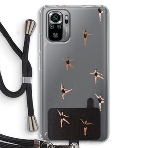 Dancing #1: Xiaomi Redmi Note 10S Transparant Hoesje met koord