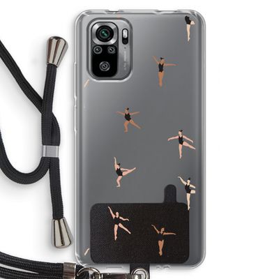 Dancing #1: Xiaomi Redmi Note 10S Transparant Hoesje met koord