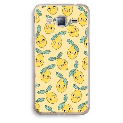 Citroenen: Samsung Galaxy J3 (2016) Transparant Hoesje