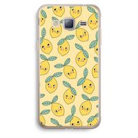 Citroenen: Samsung Galaxy J3 (2016) Transparant Hoesje Citroenen: Samsung Galaxy J3 (2016) Transparant Hoesje