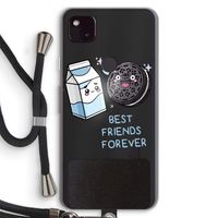 Best Friend Forever: Pixel 4a 5G Transparant Hoesje met koord