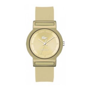 Lacoste horlogeband 2020082 / LC-38-4-22-2529 Rubber Beige 20mm