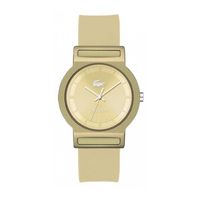 Lacoste horlogeband 2020082 / LC-38-4-22-2529 Rubber Beige 20mm