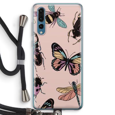 Tiny Bugs: Huawei P20 Pro Transparant Hoesje met koord